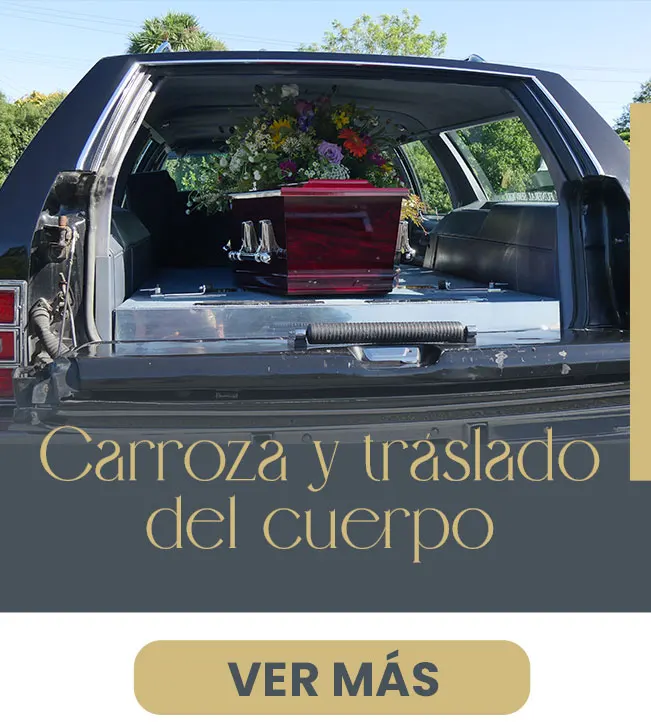 Carroza y traslado de cuerpo